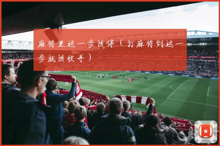 麻将里这一步该停（打麻将到这一步就该收手）