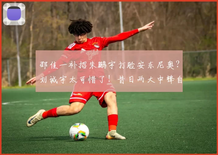 邵佳一补招朱鹏宇打脸安东尼奥？刘诚宇太可惜了！昔日两大中锋自废武功