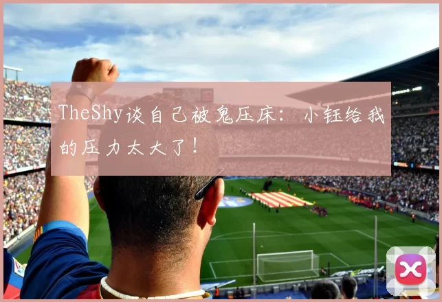 TheShy谈自己被鬼压床：小钰给我的压力太大了！
